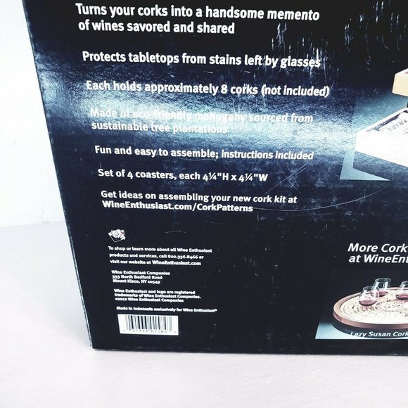 Wine Cork Coaster Kit - Repurpose your Corks - Picture 4 of 7